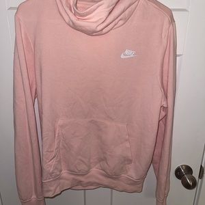 Pink Nike hoodie